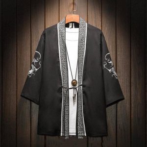veste kimono samouraï dragon