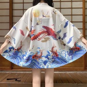 veste kimono vintage