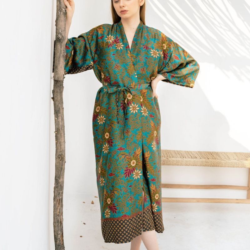 veste légère en soie femme
