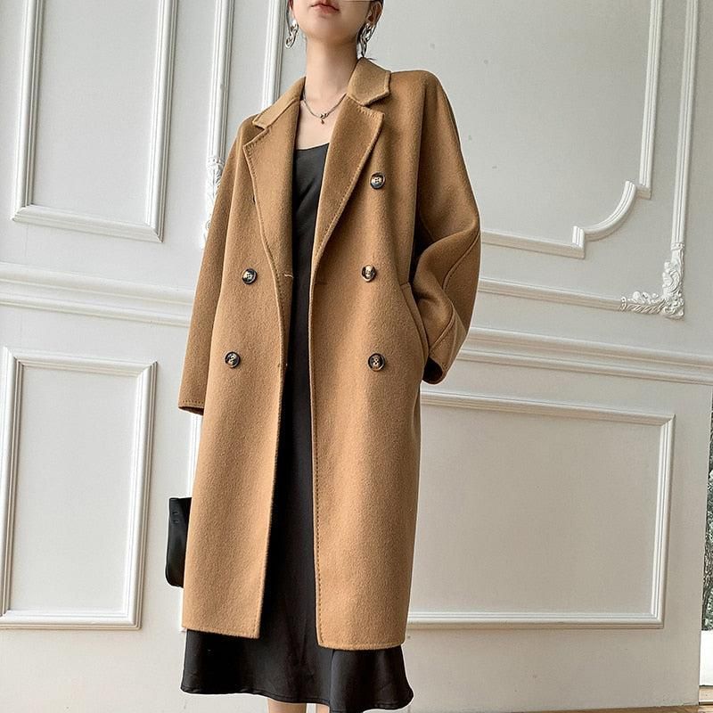 vêtement d'extérieur chic et chaud pour femme
