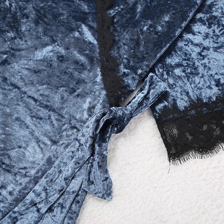 vêtement doux kimono satin