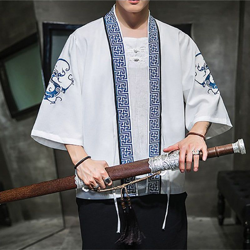 vêtement kimono été dragon
