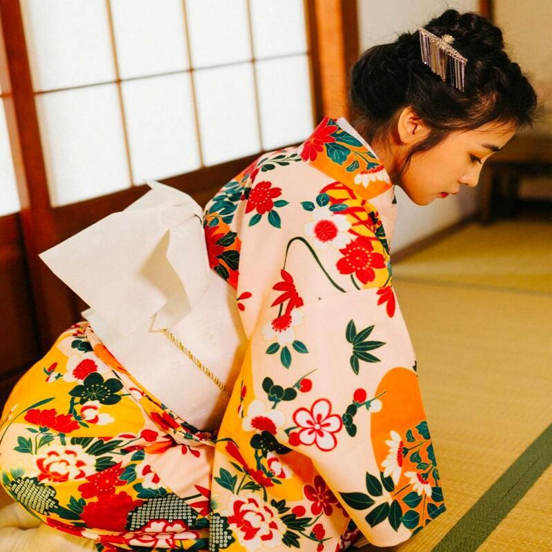 kimono femme style geisha