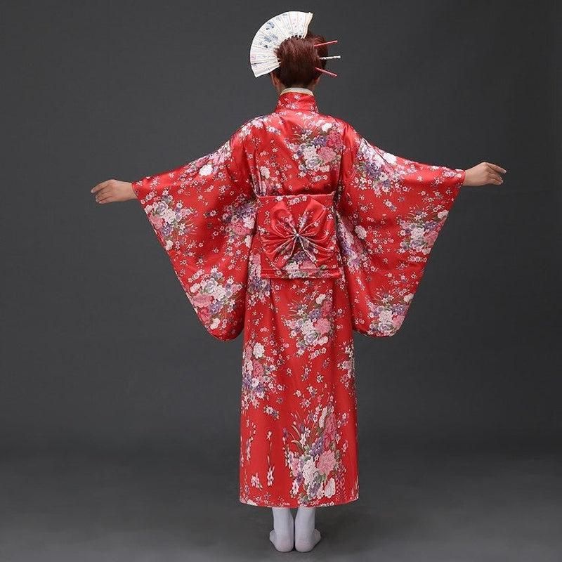 robe kimono en coton femme
